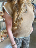 COCO CAP SLEEVE SWEATER