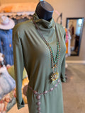 Black or Olive Shirt Dress