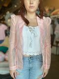Sheer Pink Blazer