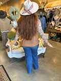 Beige or Rust Sleeveless Top