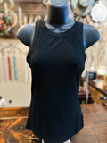 Rib Knit Racer Back Tank
