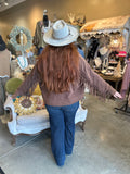 Chocolate Fringe Jacket