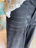 Vervet Black Baggy Wide Jean