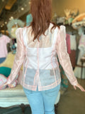 Sheer Pink Blazer