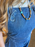 Wide Leg Denim Jumpsuit
