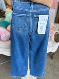 Risen High Rise Crop Wide Leg Jean