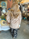 Mocha Mousse Faux Fur Jacket