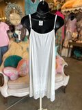 Dress Extender with Lace Trim in Beige, Black or White