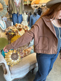 Chocolate Fringe Jacket