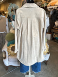 Almond Long Shacket