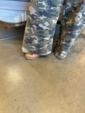 Cello Washed Camo Wide Leg Jean