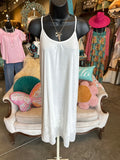 Dress Extender with Lace Trim in Beige, Black or White