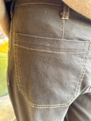 Brown Twill Pant