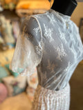 Mesh Lace Short Sleeve Top