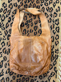 Bedstu Ariel Bag in Tan Tooled