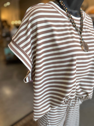 Striped Lounge Set