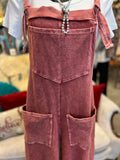 Chili Red Overalls