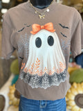 Boo Bow Ghost Graphic Tee