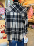 Black and Tan Plaid Flannel