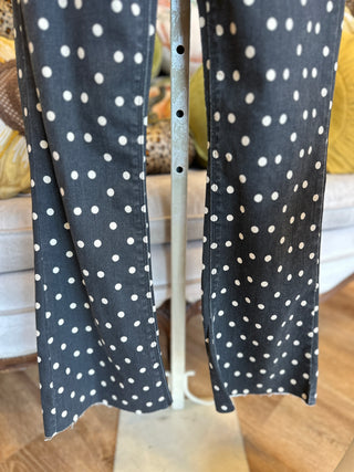 JBD Black Polkadot Jean