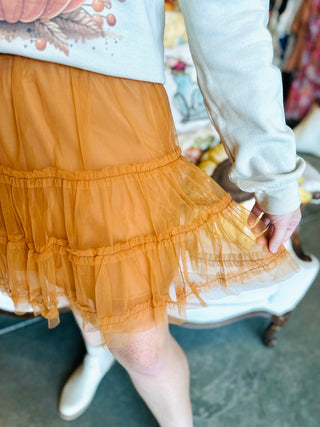 Amber Tulle Skirt