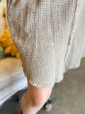 Toffee Gauze Tunic or Dress