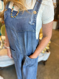 Relaxed Chambray Jumpsuit