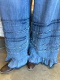 Ruffled Tencil Pant