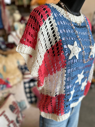 Knit Star and Stripe Sweater