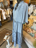 Cowgirlcore Denim Tiered Dress