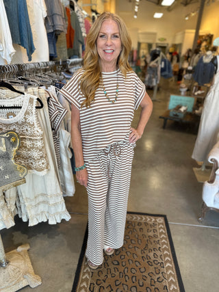 Striped Lounge Set