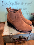 Corkys Love you a Latte Bootie in Black or Tobacco