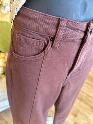 Risen Choco Brown Jean