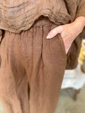 Pecan Linen Set