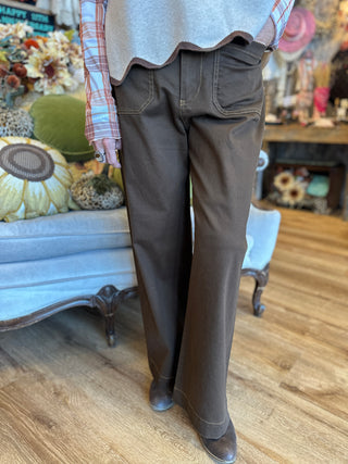 Brown Twill Pant