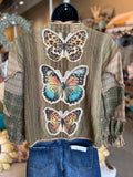 A Rare Bird Button Butterfly Jacket