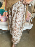 Floral Printed Harem Pants