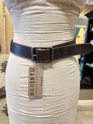 Bedstu Meander Belt in Black Lux or Nectar Lux