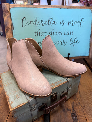 Corkys Vanish Bootie in Espresso Crinkle or Cream