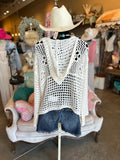 Flag Open Knit Sweater