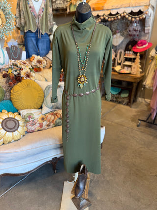 Black or Olive Shirt Dress