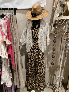 Leopard and Lace Jumpsuit