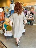 Toffee Gauze Tunic or Dress