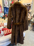 Brown Faux Fur Coat
