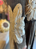 Vintage Black Mixed Daisy Jacket