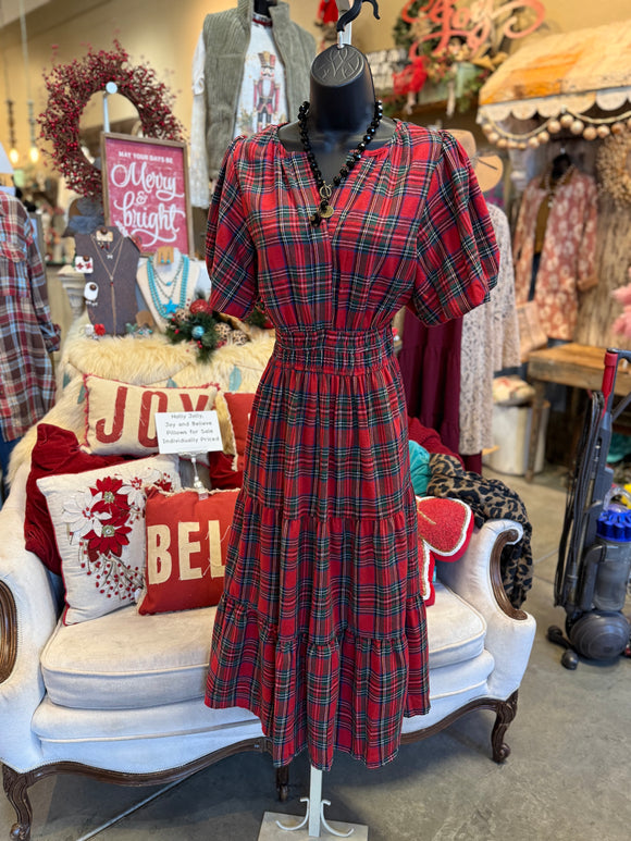 Tartan Plaid Dress
