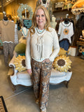 Brown or Beige Two Tie Cardi