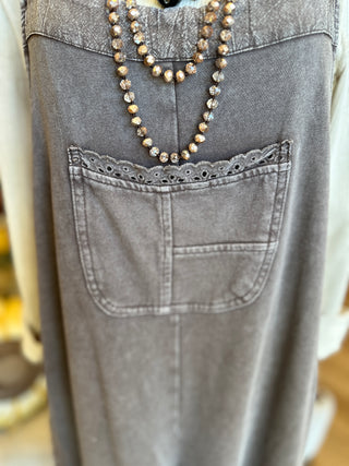 Earth Brown Overalls