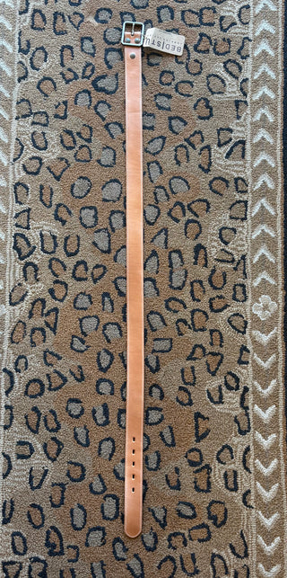 Bedstu Meander Belt in Black Lux,  Nectar Lux, Teak Rustic or Tan Rustic