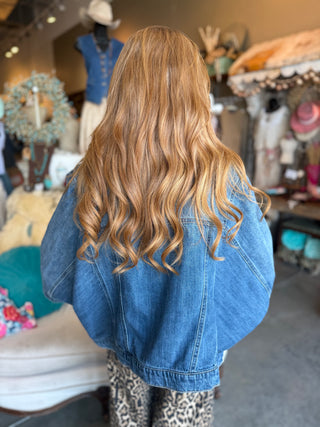 Cape Denim Jacket